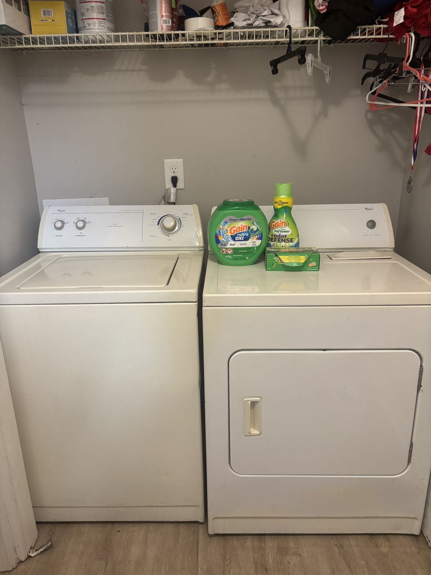 Whirlpool Washer And Dryer