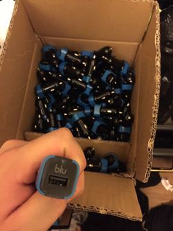 Blu car chargers