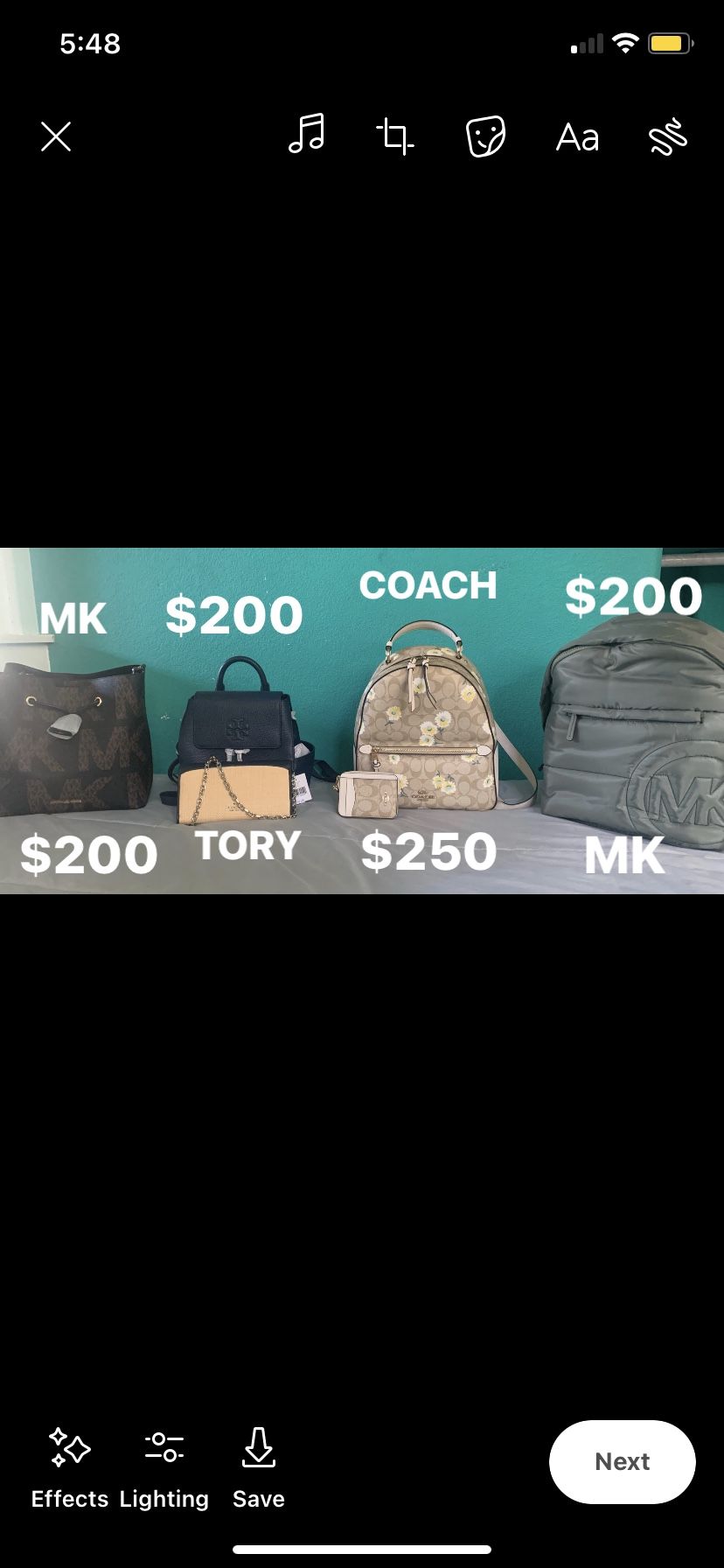 NEW PURSES N BAGS 