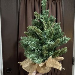 Small Artificial Christmas Tree Decor