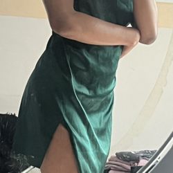 Silk Slip Dress Sleepwear Pajama Pjs 