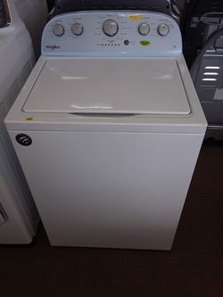 Whirlpool topload washer with 12months warranty