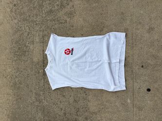 Vintage Michael Andretti cutoff tee