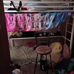 Twin Bed Loft With Desk