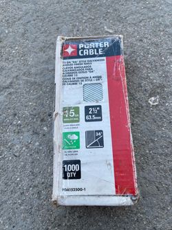 Porter Cable 15 And 16 Gauge Nails