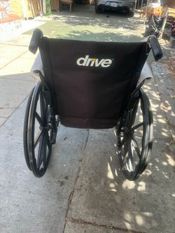 New Drive Wheelchair – Foldable Transport Chair – $120