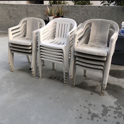 15pcs. Plastic Chairs