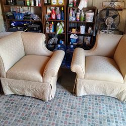 NEW PAIR OF ACCENT CHAIRS