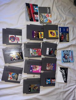 NES Game Lot with Manuals