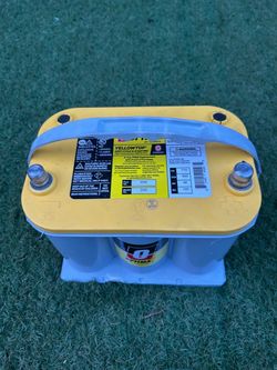 Yellow Top D35 Optima AGM Battery