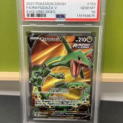PSA 10 Rayquaza V