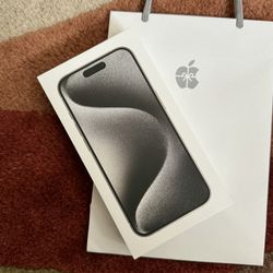 iPhone 15 Pro Unlocked 128GB White Titanium Brand New