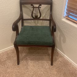 Antique Harpback Chair