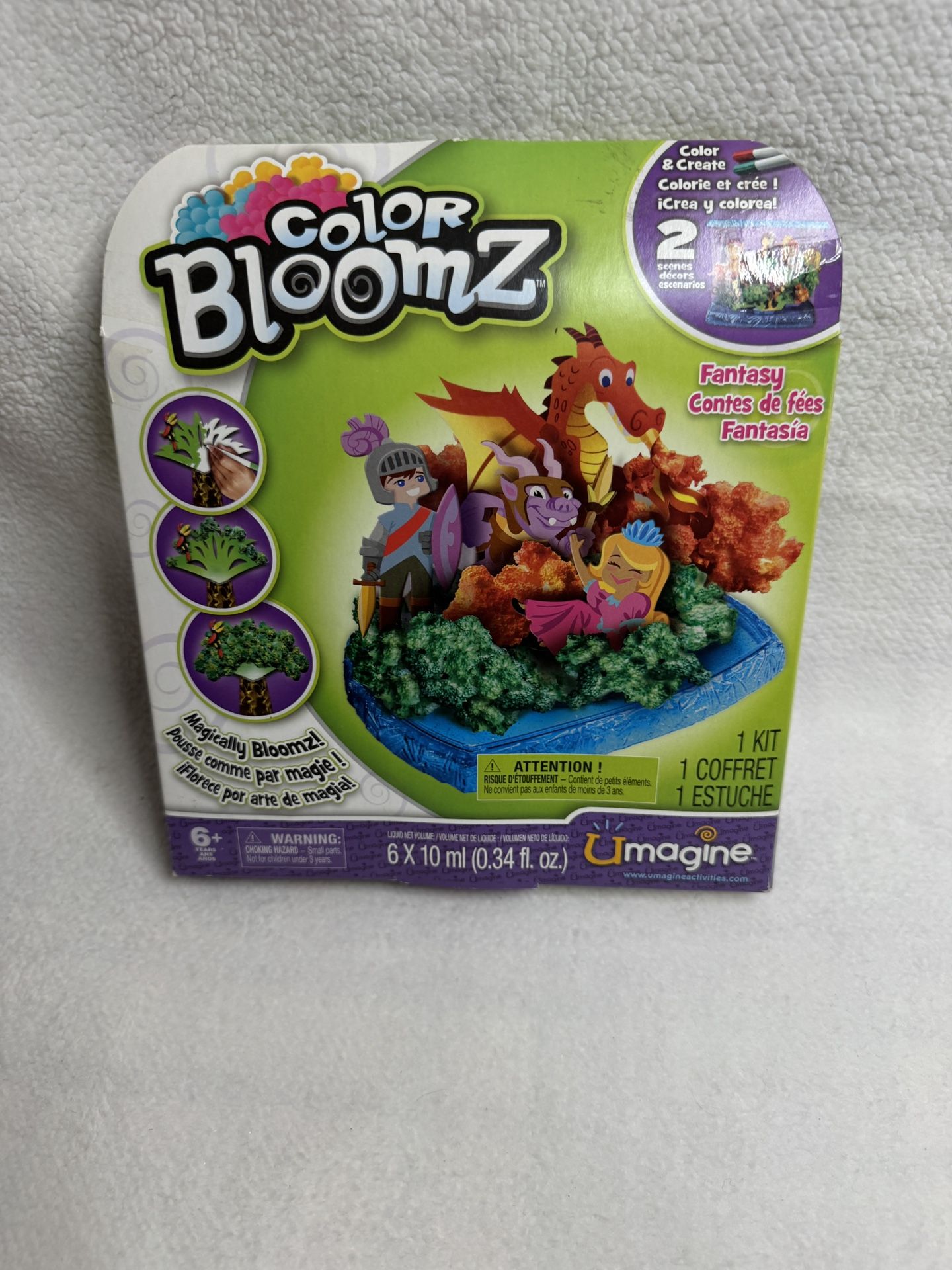 Spin Master Umagine COLOR BLOOMZ Color And Create Kit SURF MAGIC BLOOM