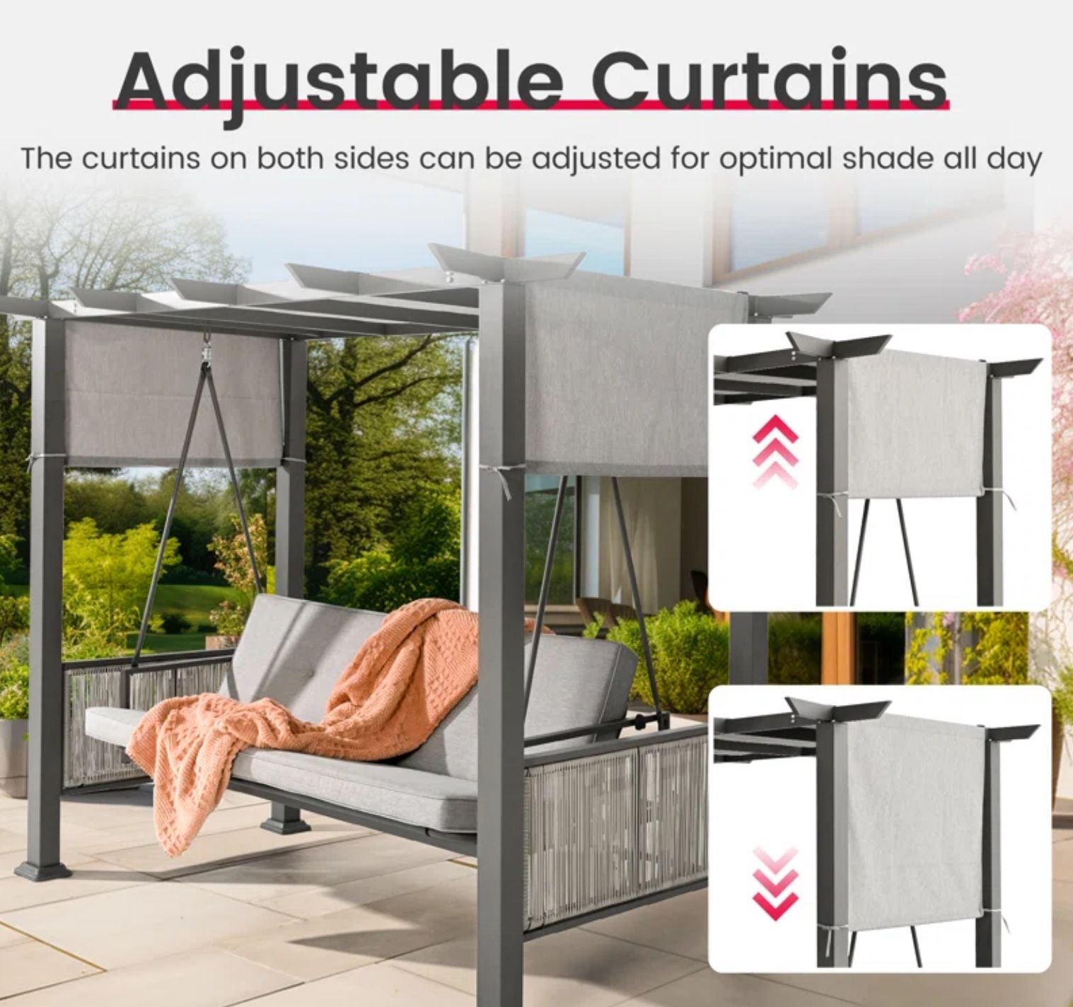 New Pergola Swing