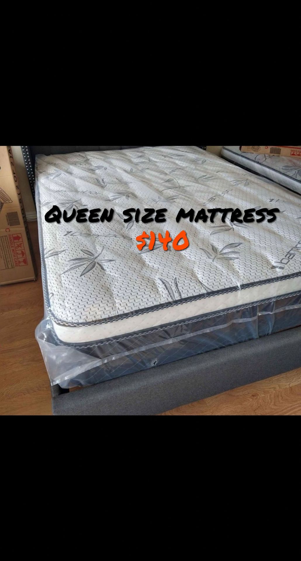Queen Size Pillow Top Mattress