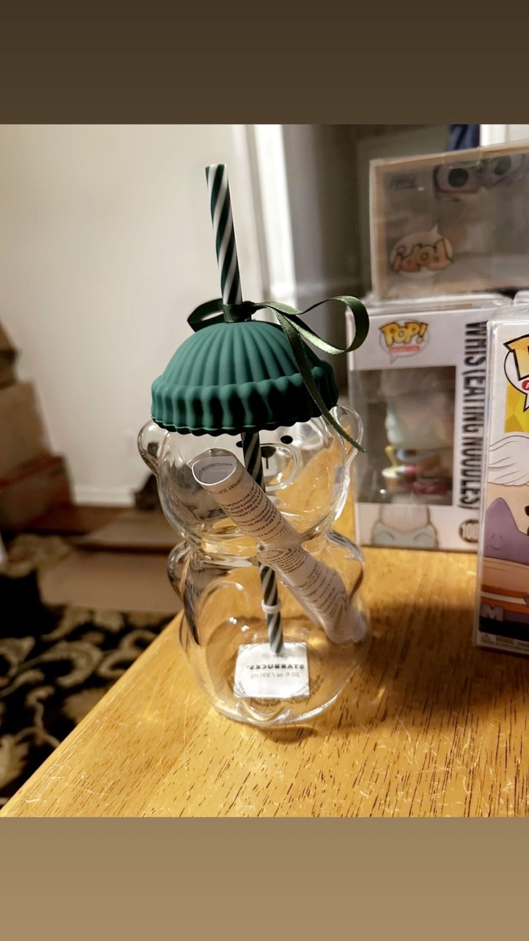 Starbucks 2025 Bearista BEAR Glass Jar Cold Cup Tumbler Collection