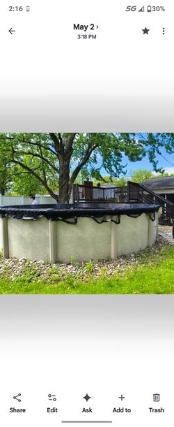 Above Ground Pool w/Deck