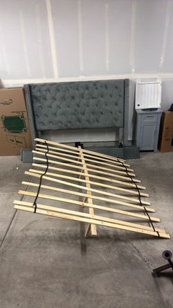 Queen Headboard and Frame
