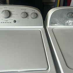 Whirlpool washer and dryer set