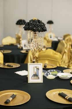 Gold Centerpieces