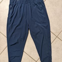 Zella Women's XL Active Ankle Length Pants Elastic Waist