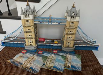 LEGO Tower Bridge Retired Set 10214 Creator Expert 100% Complete Vintage