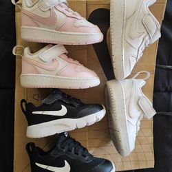 Baby Girl Nike Shoes (Hardly Used) $30 