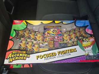 Pokémon Mega Evolution Ascended Heroes Focused Fighters Premium Collection
