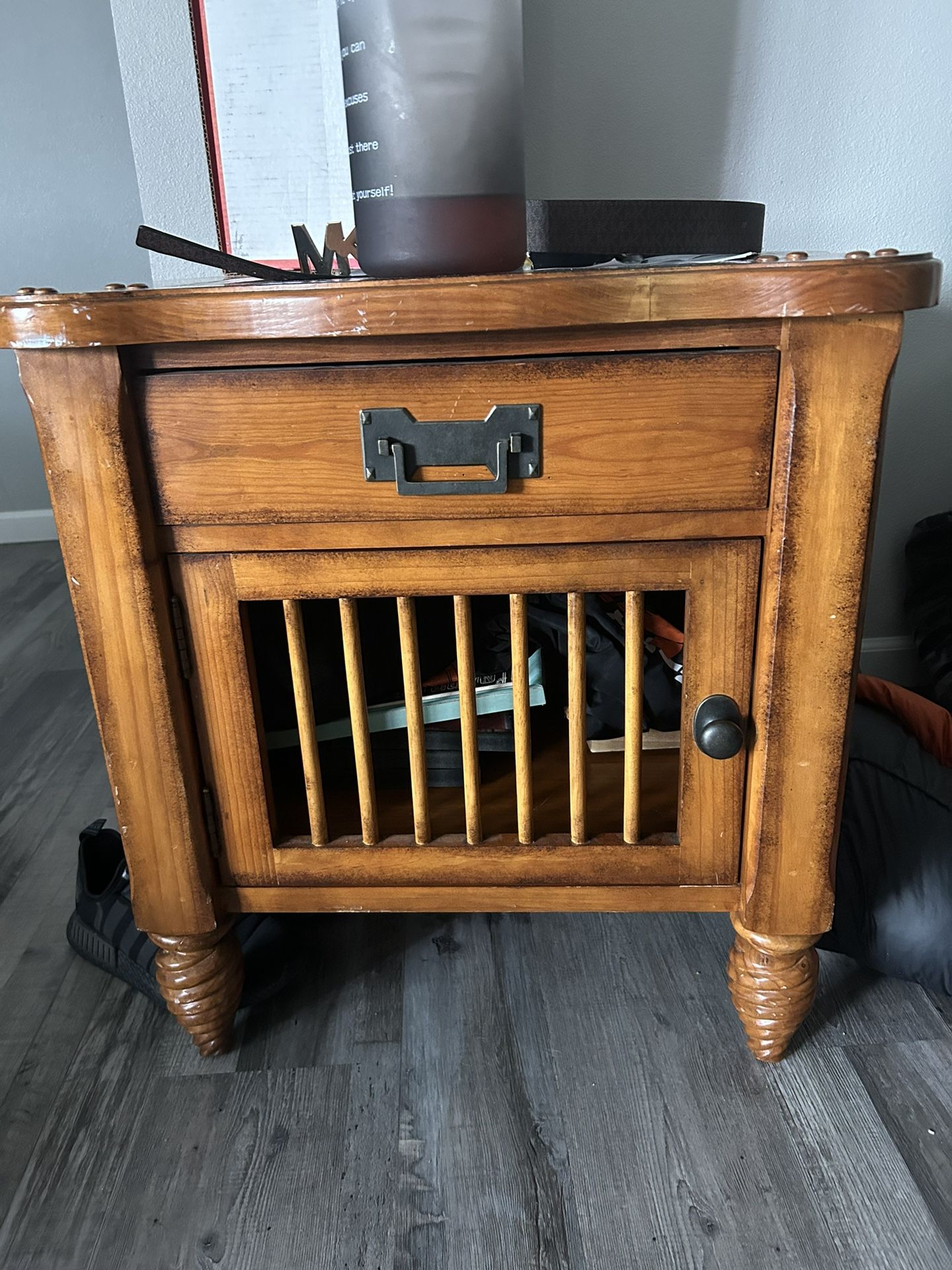 Set of 3 End tables- Oak