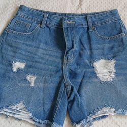Women Distressed Shorts