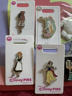Disney Pins And Key Chains