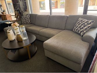 Double chaise Ashley sectional