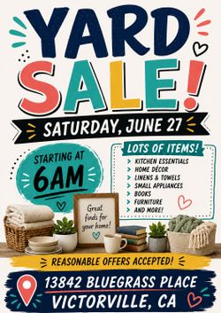 Yard Sale