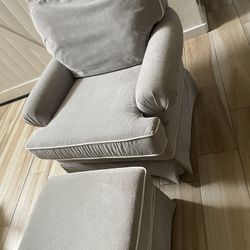 Rocking Chair And Ottoman