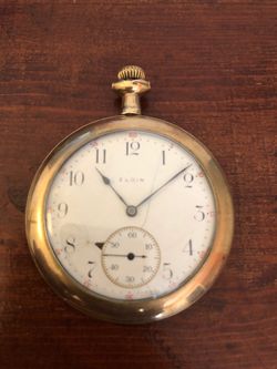 1911 Elgin Pocket Watch 17 Jewels