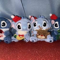 Stitch Holiday Plushies 