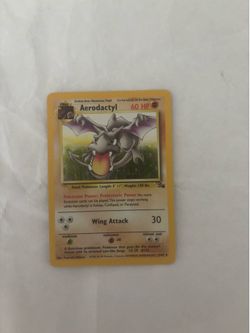 Base set Aerodactyl halo