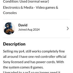 do not buy off this guy its a scam look at the listings and youll see this will try to get you to pay him befor you gdt the items 