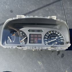 Honda Civic Hatchback 5 Speed 91 Instrument Cluster OEM (153K Miles) 