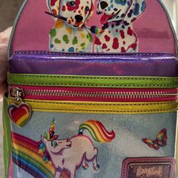 Lisa Frank x Lounge Fly HOLOGRAPHIC MINI BACKPACK