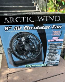 8”  air circulator fan ￼