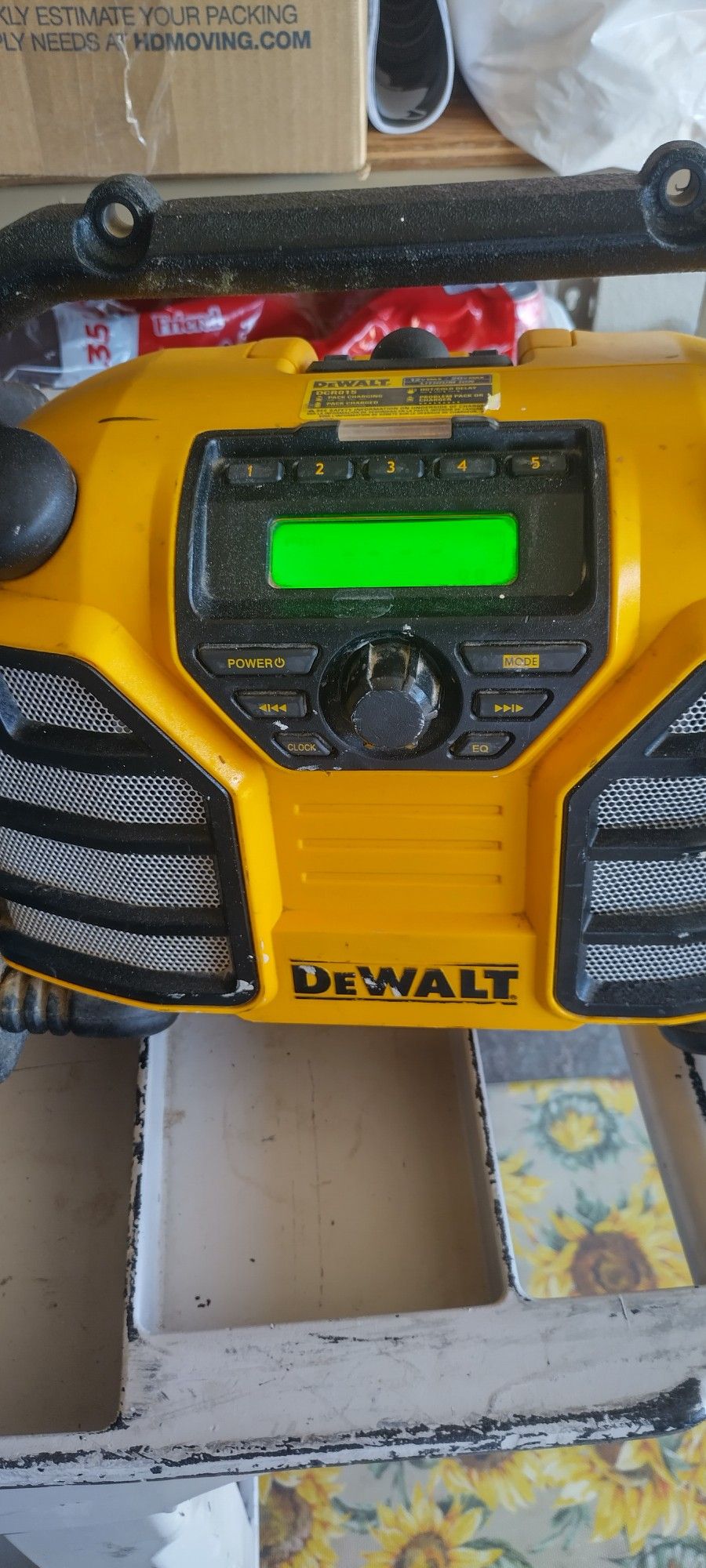DeWalt Work Site Radio Charger And Power Supply