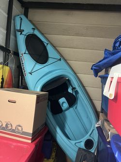 Sun Dolphin Light Blue Kayak
