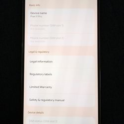 Google Pixel 9 Pro $350 (Unlocked)