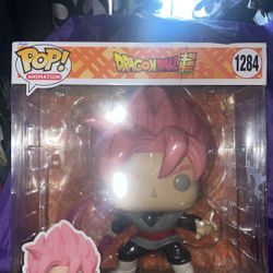 Funko Pop! Animation Dragon Ball Z Super Saiyan Rose Goku Black 10 Inch Figure #1284