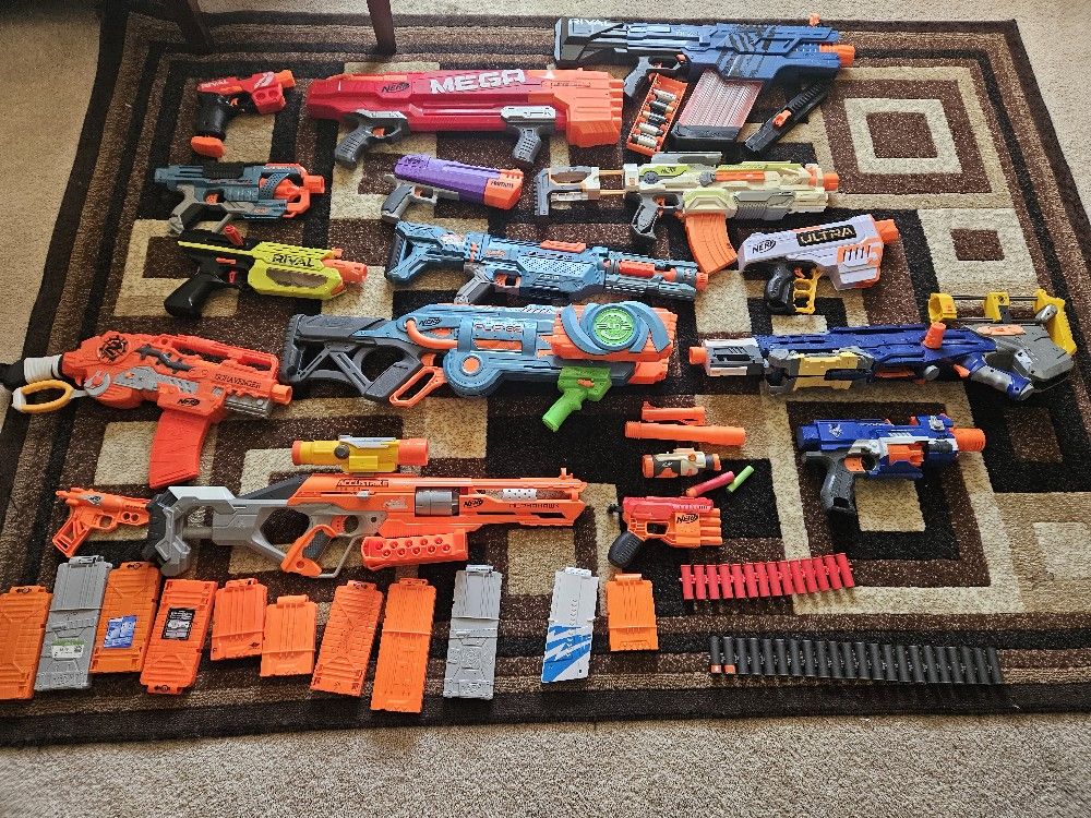 Nerf Guns And Accessories
