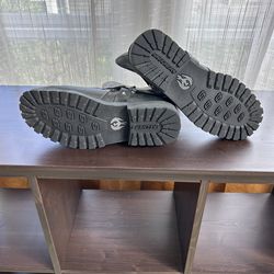 Sketcher’s Men’s Leather Harness Motto Boots