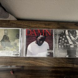 Kendrick Lamar and Asap Rocky CDs