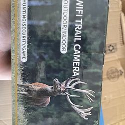WiFi Trail Camera – Hunting / Security / Wildlife Camera – Night Vision – New Open Box